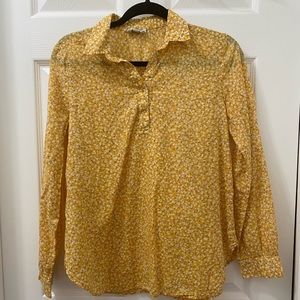 Yellow blouse